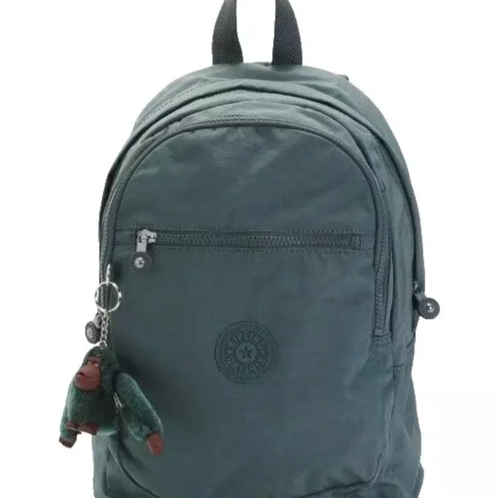 KIPLING Nylon Challenger School‎ Backpack Light Aloe Tonal Adjustable Straps